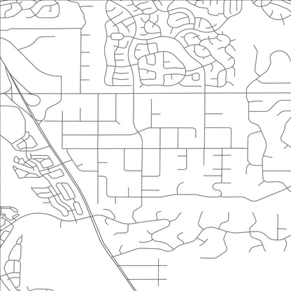 ROAD MAP OF FOXFIELD, COLORADO BY MAPBAKES