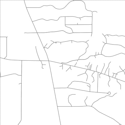 ROAD MAP OF FRANKTOWN, COLORADO BY MAPBAKES