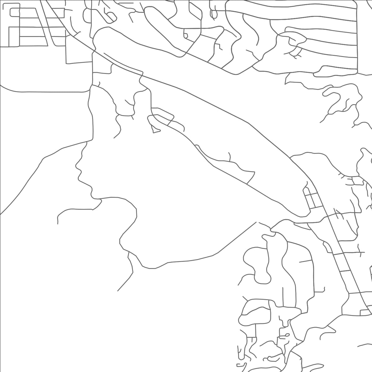 ROAD MAP OF FRASER, COLORADO BY MAPBAKES