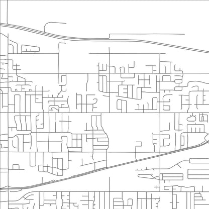 ROAD MAP OF FRUITVALE, COLORADO BY MAPBAKES