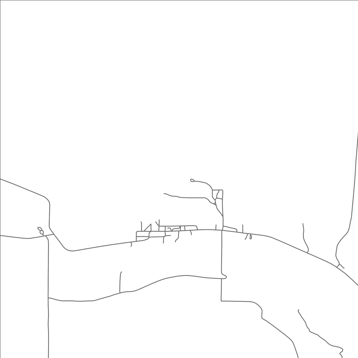 ROAD MAP OF GARDNER, COLORADO BY MAPBAKES