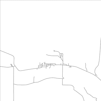 ROAD MAP OF GARDNER, COLORADO BY MAPBAKES