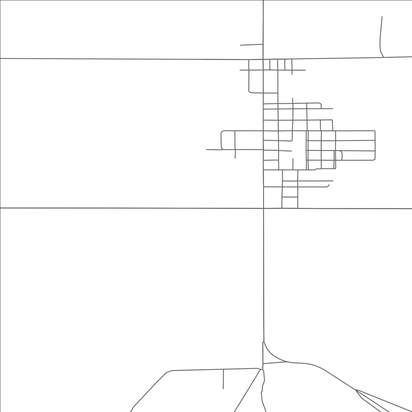 ROAD MAP OF HASTY, COLORADO BY MAPBAKES