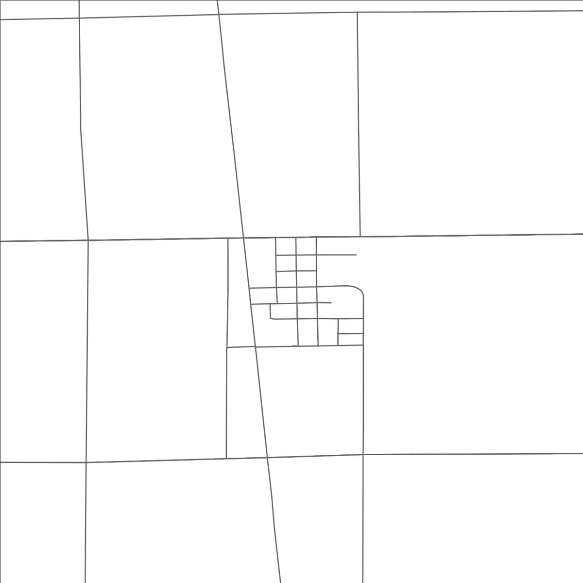 ROAD MAP OF HOOPER, COLORADO BY MAPBAKES