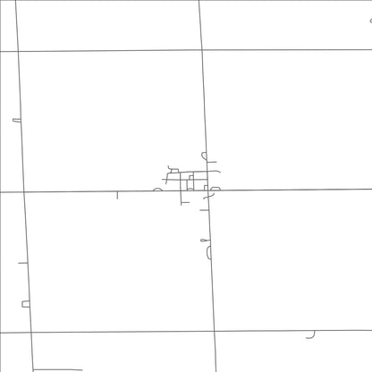 ROAD MAP OF IDALIA, COLORADO BY MAPBAKES