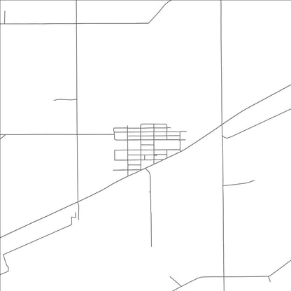 ROAD MAP OF ILIFF, COLORADO BY MAPBAKES