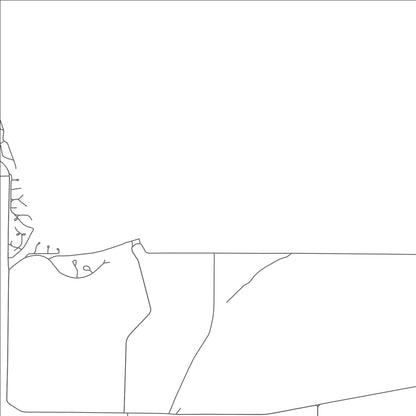ROAD MAP OF JACKSON LAKE, COLORADO BY MAPBAKES