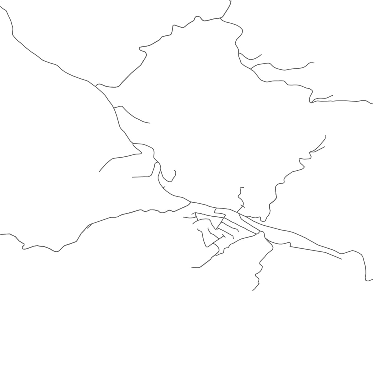 ROAD MAP OF JAMESTOWN, COLORADO BY MAPBAKES