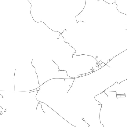 ROAD MAP OF JANSEN, COLORADO BY MAPBAKES