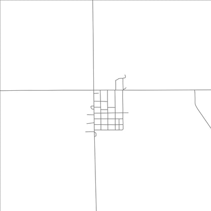 ROAD MAP OF KIM, COLORADO BY MAPBAKES