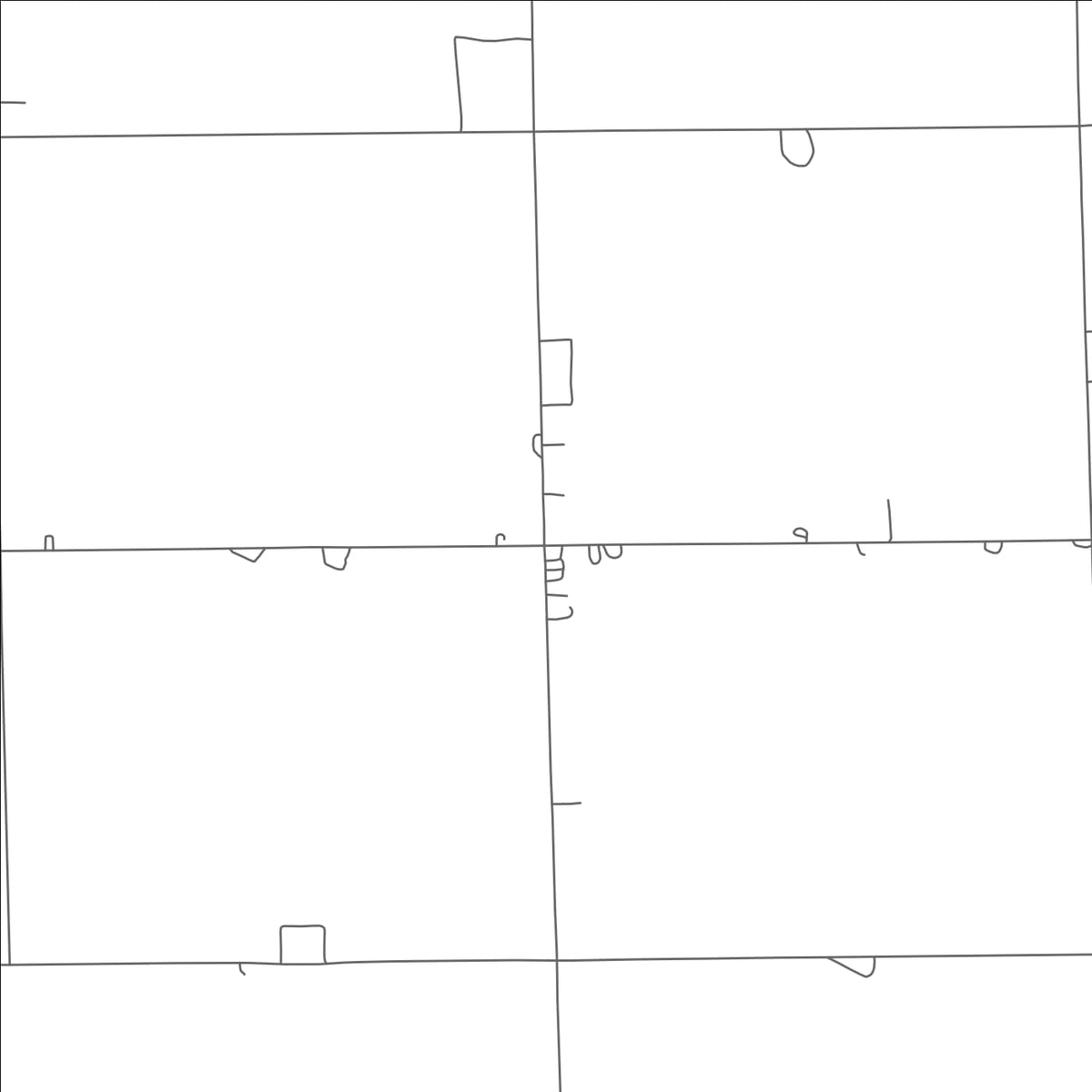 ROAD MAP OF KIRK, COLORADO BY MAPBAKES