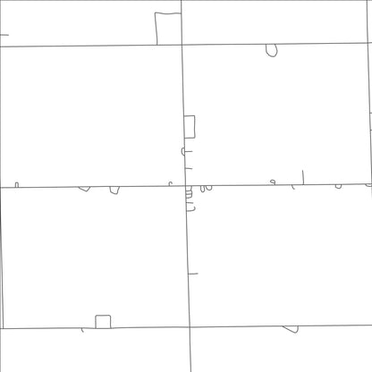 ROAD MAP OF KIRK, COLORADO BY MAPBAKES