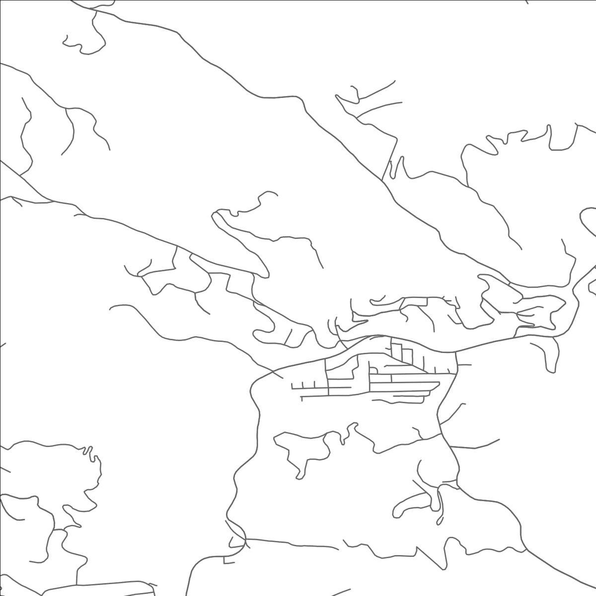 ROAD MAP OF KITTREDGE, COLORADO BY MAPBAKES