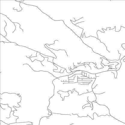 ROAD MAP OF KITTREDGE, COLORADO BY MAPBAKES