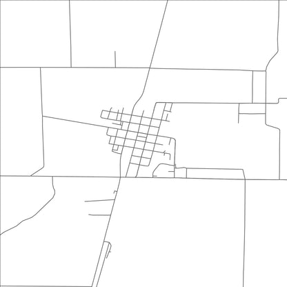 ROAD MAP OF LA JARA, COLORADO BY MAPBAKES