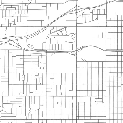 ROAD MAP OF LAKESIDE, COLORADO BY MAPBAKES