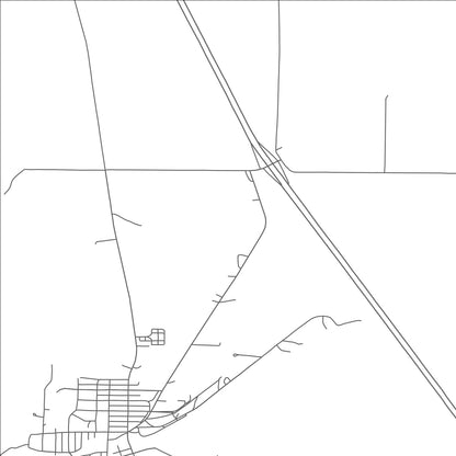 ROAD MAP OF LYNN, COLORADO BY MAPBAKES