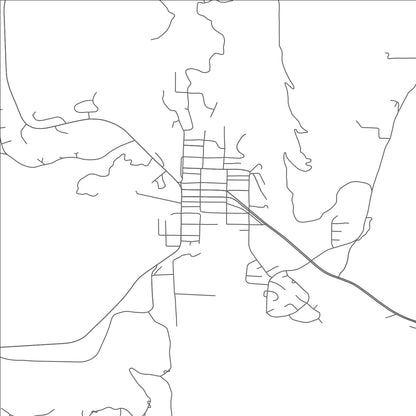 ROAD MAP OF LYONS, COLORADO BY MAPBAKES