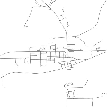 ROAD MAP OF MANCOS, COLORADO BY MAPBAKES