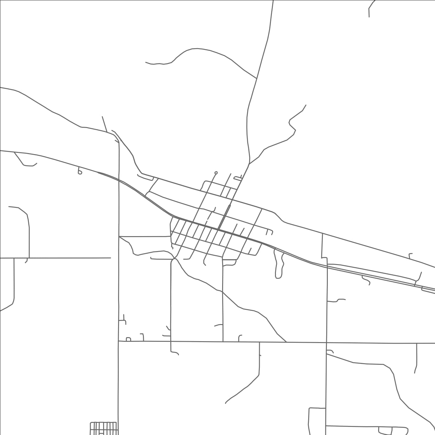 ROAD MAP OF MANZANOLA, COLORADO BY MAPBAKES