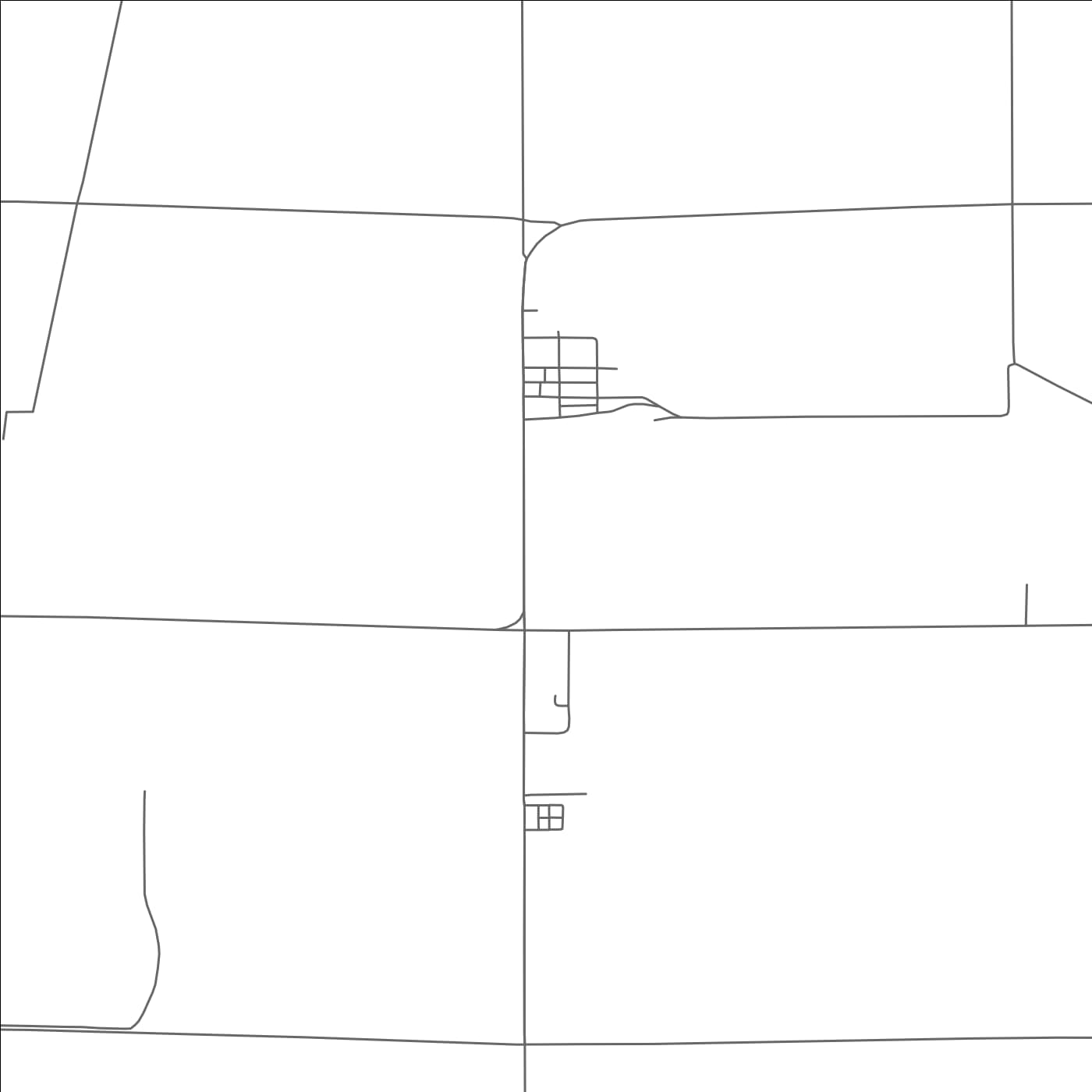 ROAD MAP OF MCCLAVE, COLORADO BY MAPBAKES