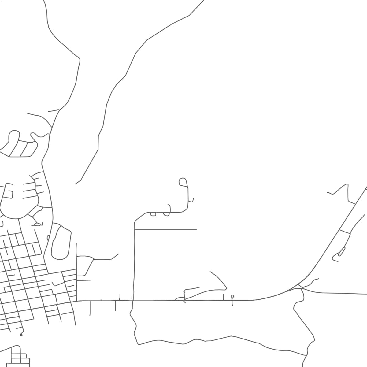 ROAD MAP OF MURPHYS ESTATES, SOUTH CAROLINA BY MAPBAKES