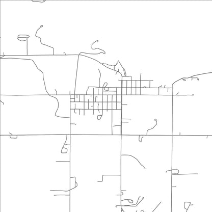 ROAD MAP OF NUCLA, COLORADO BY MAPBAKES