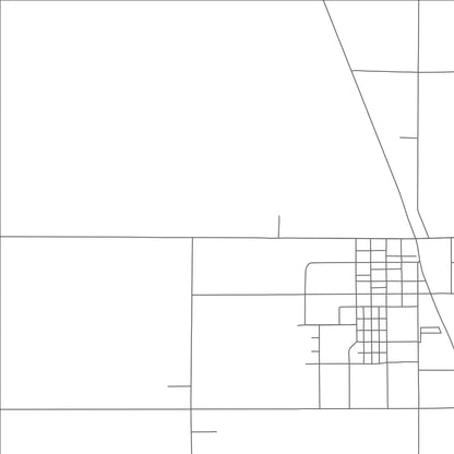 ROAD MAP OF PIERCE, COLORADO BY MAPBAKES