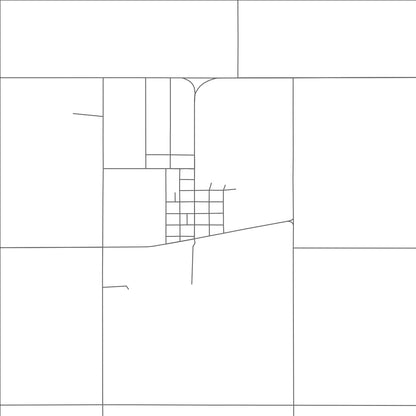 ROAD MAP OF PRITCHETT, COLORADO BY MAPBAKES