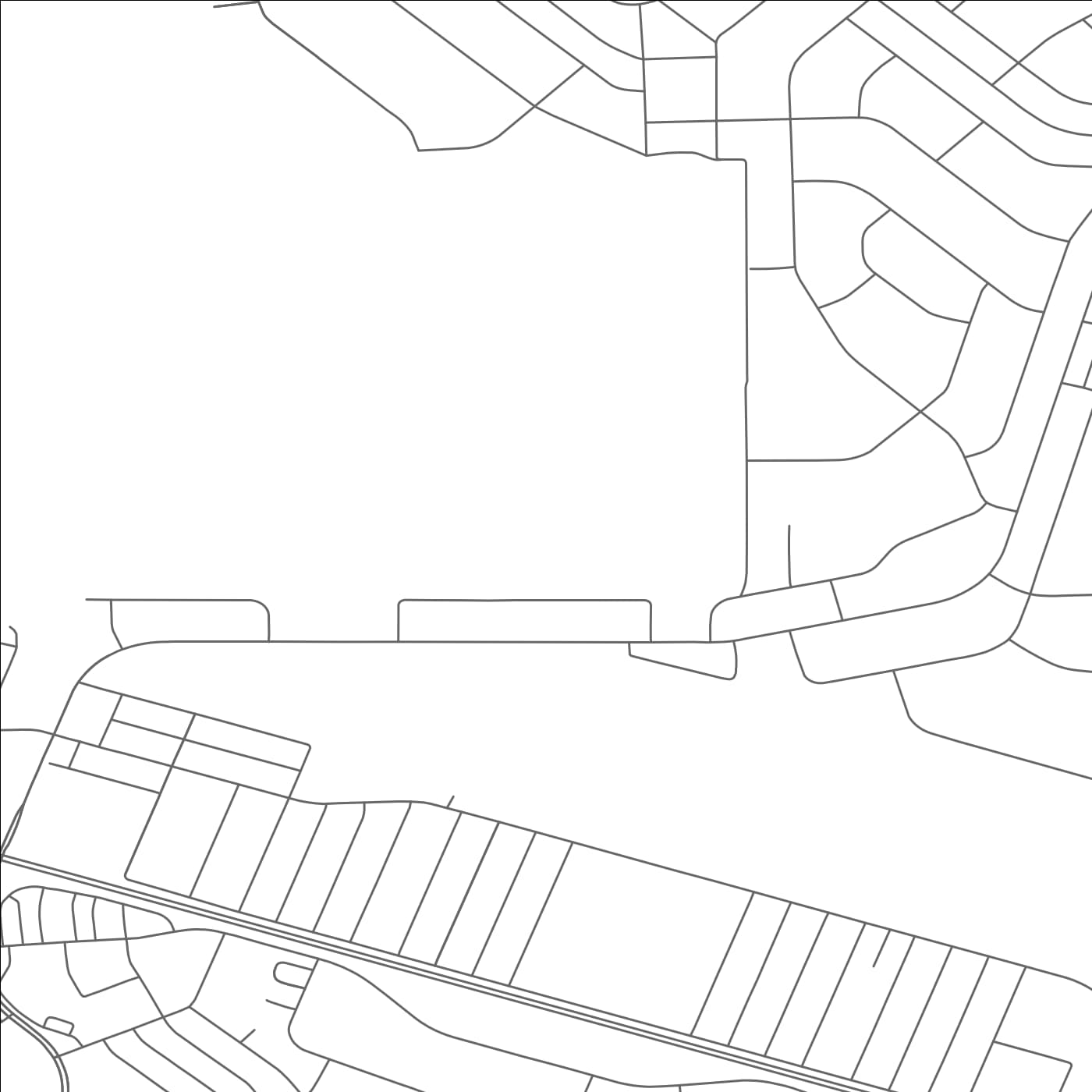 ROAD MAP OF PUEBLO WEST, COLORADO BY MAPBAKES