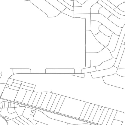 ROAD MAP OF PUEBLO WEST, COLORADO BY MAPBAKES