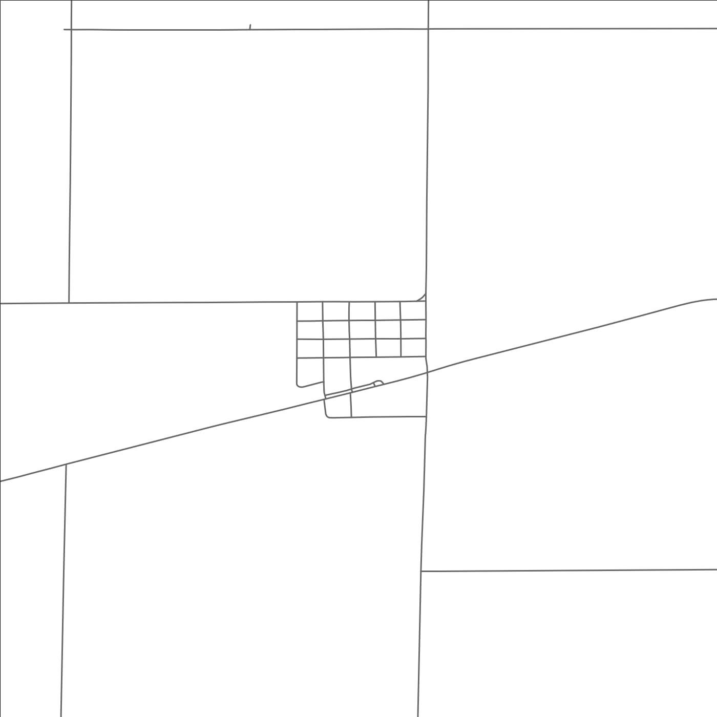 ROAD MAP OF RAYMER, COLORADO BY MAPBAKES