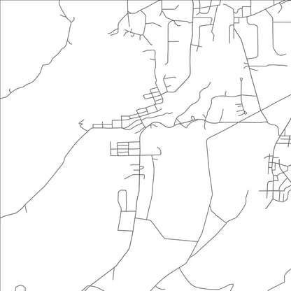 ROAD MAP OF ROCKVALE, COLORADO BY MAPBAKES