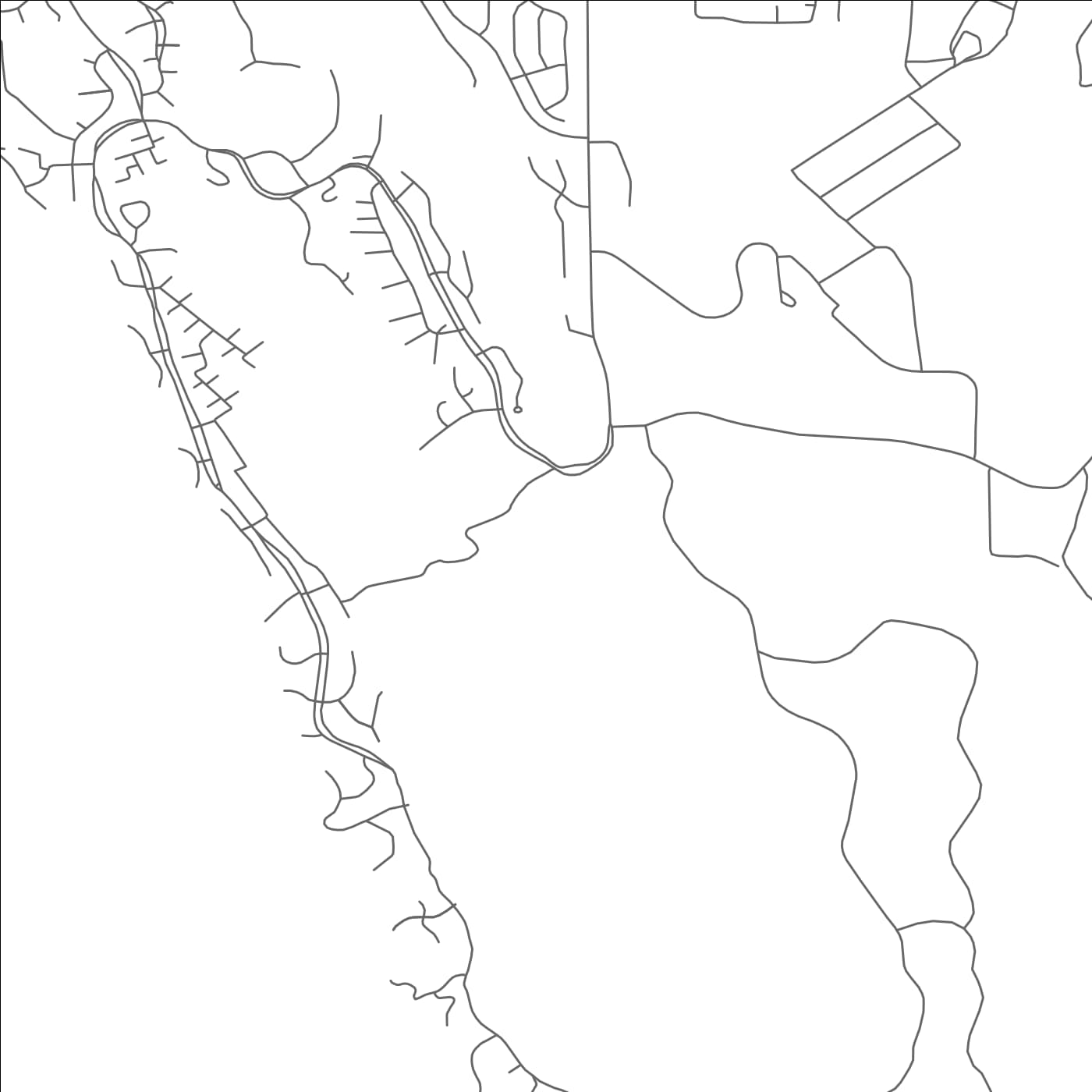 ROAD MAP OF ROXBOROUGH PARK, COLORADO BY MAPBAKES