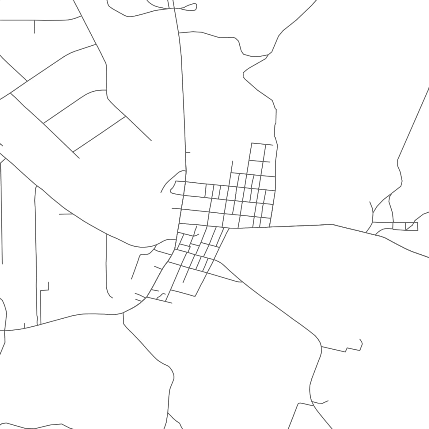 ROAD MAP OF SAN LUIS, COLORADO BY MAPBAKES