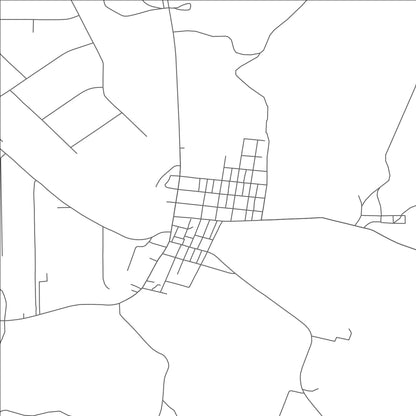 ROAD MAP OF SAN LUIS, COLORADO BY MAPBAKES