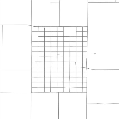 ROAD MAP OF SANFORD, COLORADO BY MAPBAKES