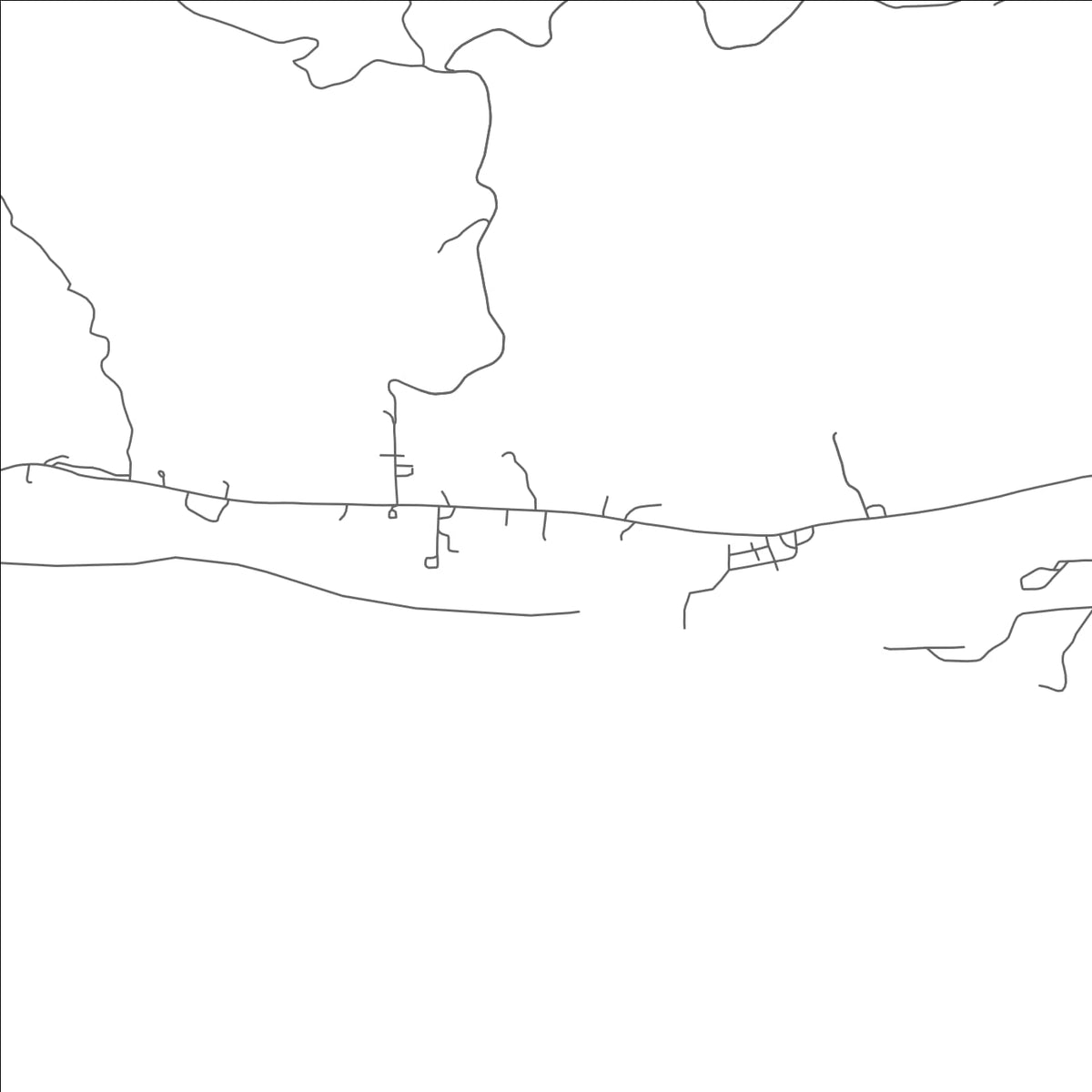 ROAD MAP OF SEGUNDO, COLORADO BY MAPBAKES