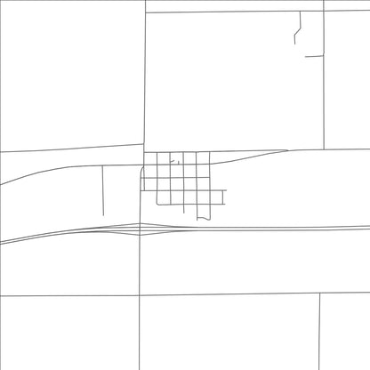 ROAD MAP OF SEIBERT, COLORADO BY MAPBAKES