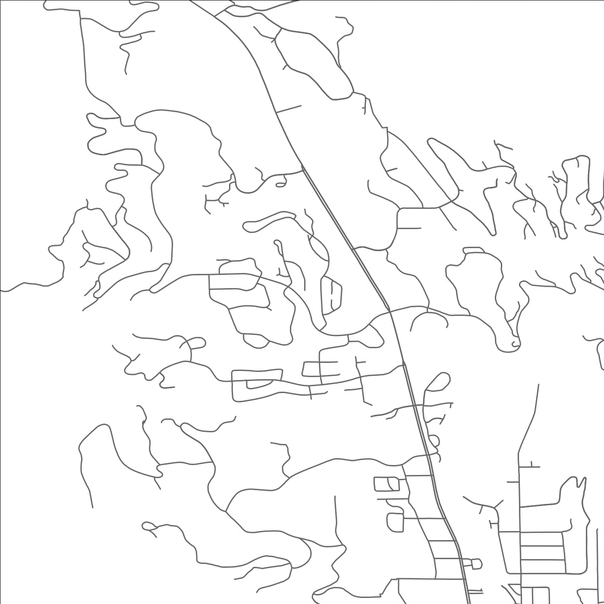 ROAD MAP OF SILVERTHORNE, COLORADO BY MAPBAKES