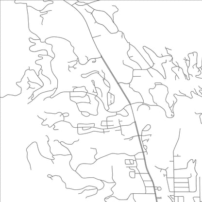 ROAD MAP OF SILVERTHORNE, COLORADO BY MAPBAKES