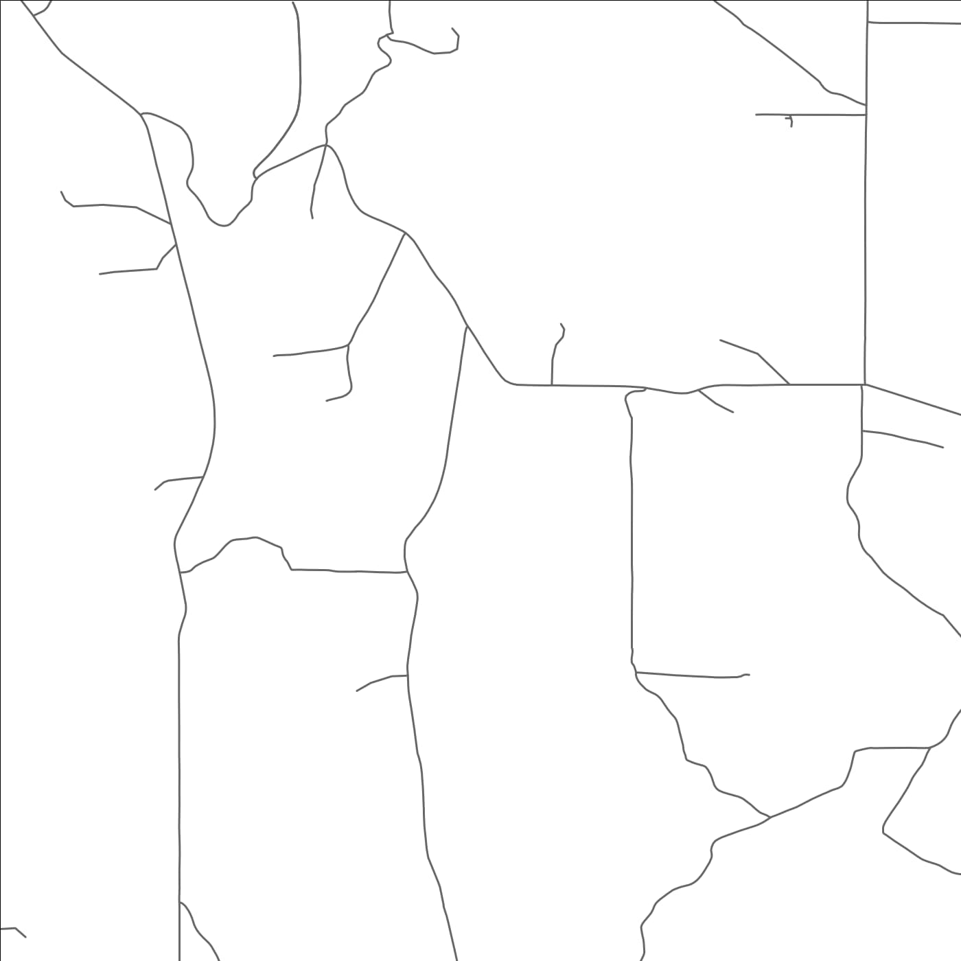 ROAD MAP OF SOUTHERN UTE, COLORADO BY MAPBAKES