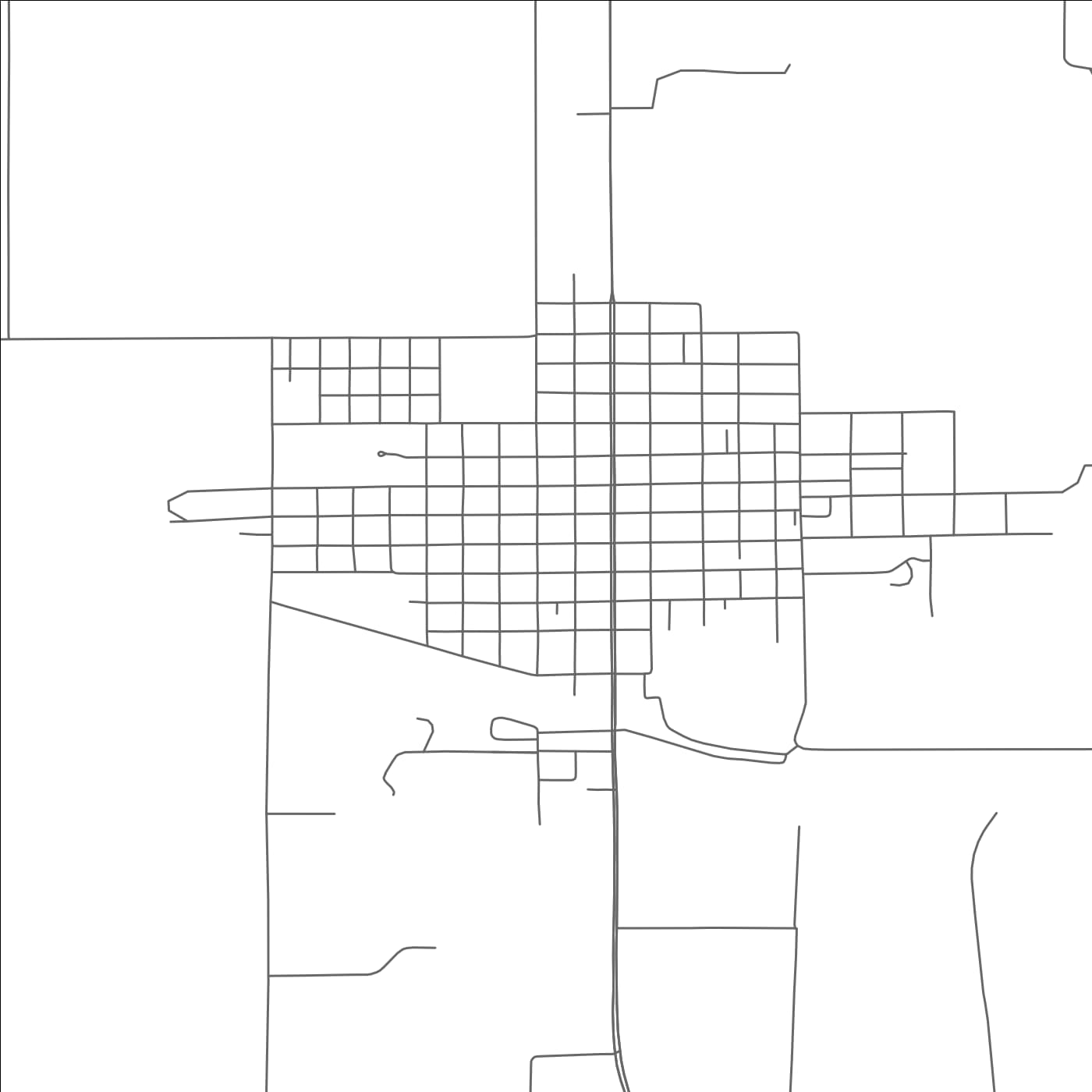 ROAD MAP OF SPRINGFIELD, COLORADO BY MAPBAKES