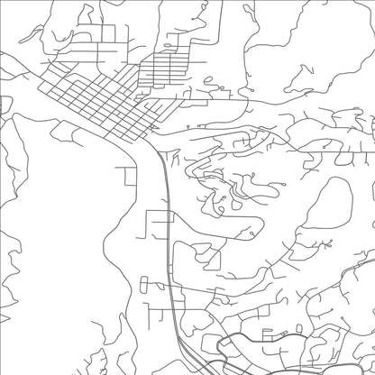 ROAD MAP OF STEAMBOAT SPRINGS, COLORADO BY MAPBAKES