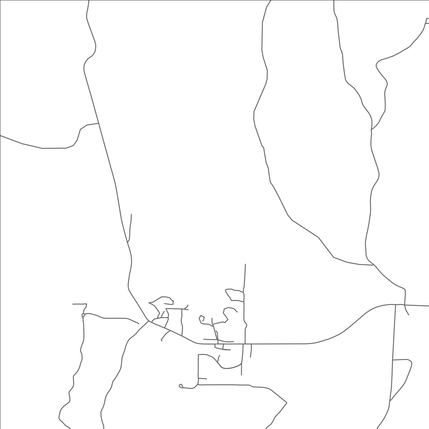 ROAD MAP OF STONEWALL GAP, COLORADO BY MAPBAKES