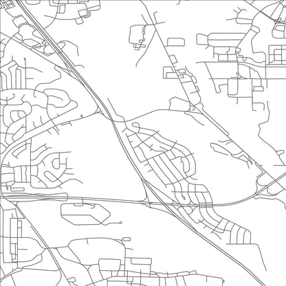 ROAD MAP OF STRATMOOR, COLORADO BY MAPBAKES