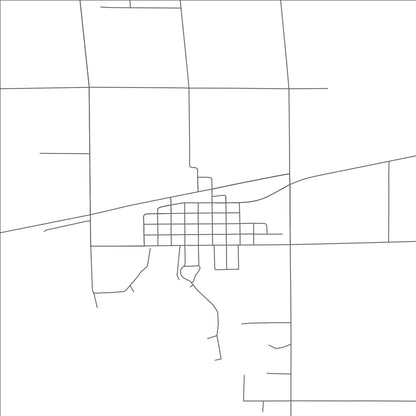 ROAD MAP OF SUGAR CITY, COLORADO BY MAPBAKES