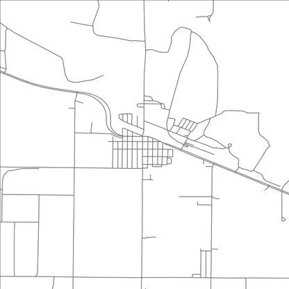 ROAD MAP OF SWINK, COLORADO BY MAPBAKES