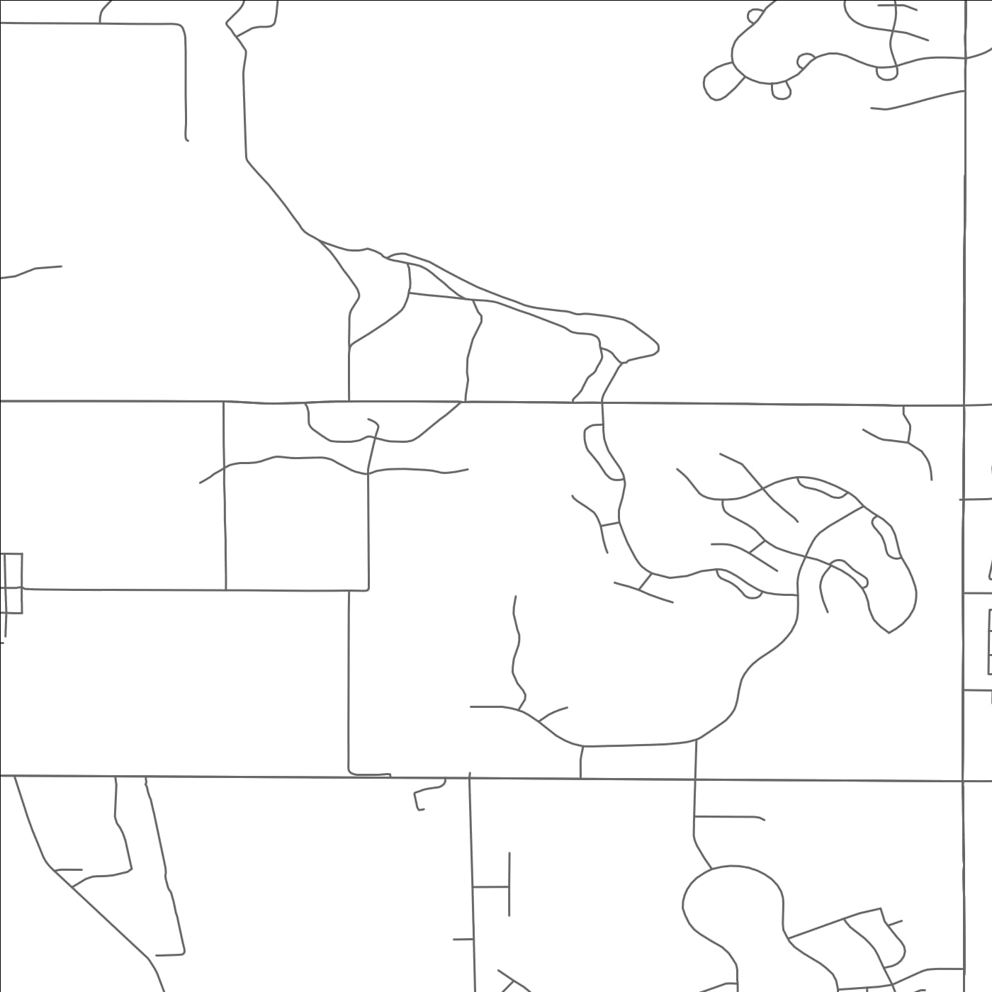 ROAD MAP OF TIMNATH, COLORADO BY MAPBAKES