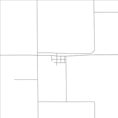 ROAD MAP OF TOWNER, COLORADO BY MAPBAKES